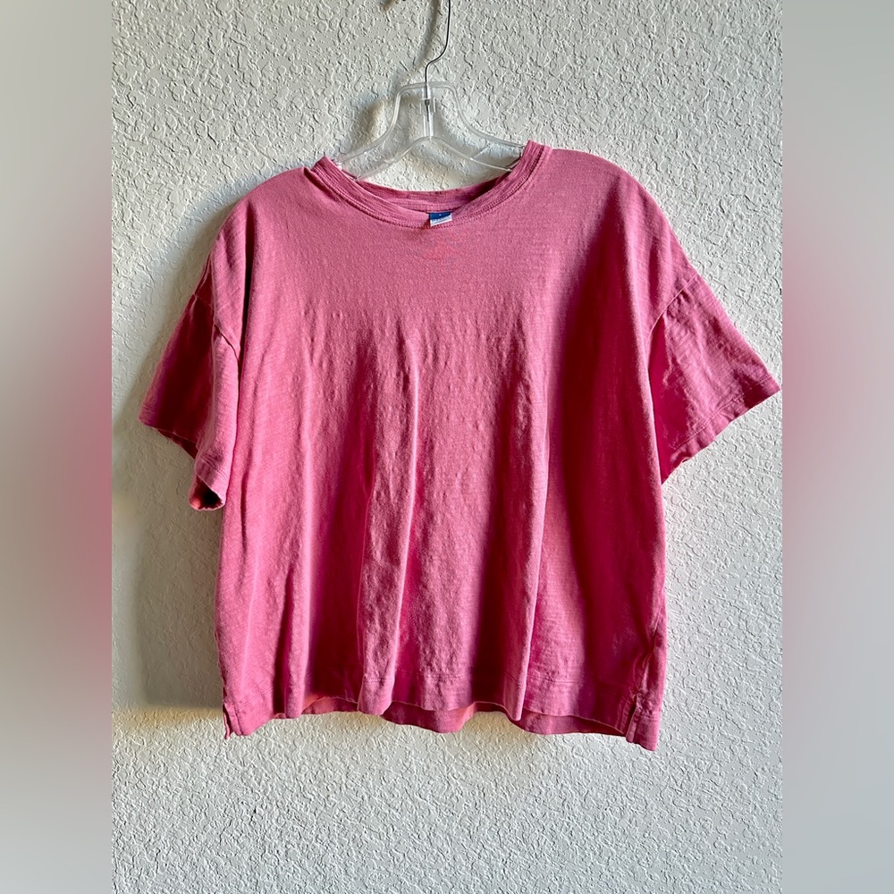 Old Navy  |  Vintage Oversized Pink Top